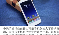 大可樂手機破產(chǎn)的真相