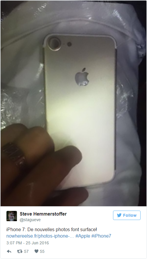 iPhone 7后殼曝光：攝像頭凸起、耳機(jī)孔被揚(yáng)聲器取代