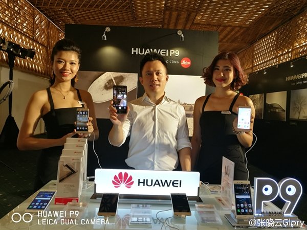 國(guó)貨威武:華為P9正式登陸越南 天后級(jí)女歌手代言