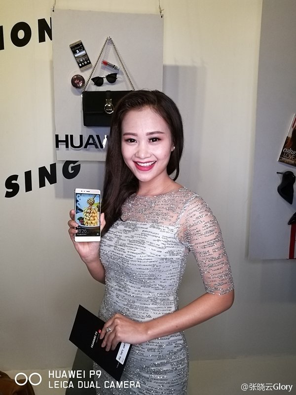 國(guó)貨威武:華為P9正式登陸越南 天后級(jí)女歌手代言
