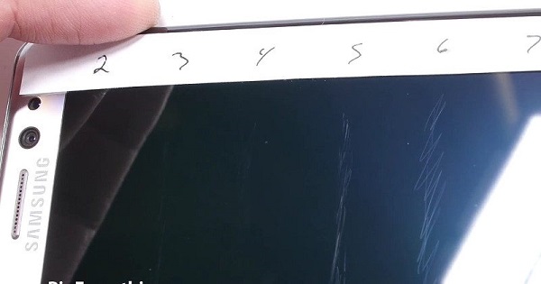 Galaxy Note 7屏幕不耐刮?
