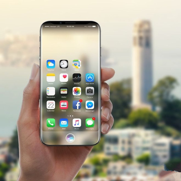 iPhone無(wú)邊框概念設(shè)計(jì)亮相