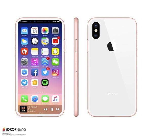 全面屏演化:iPhone 8屏幕長寬比將達到19比9