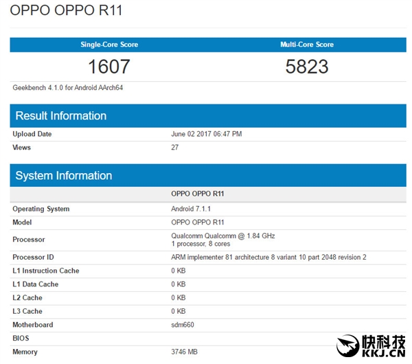 首發(fā)驍龍660！OPPO R11性能比R9s翻一倍