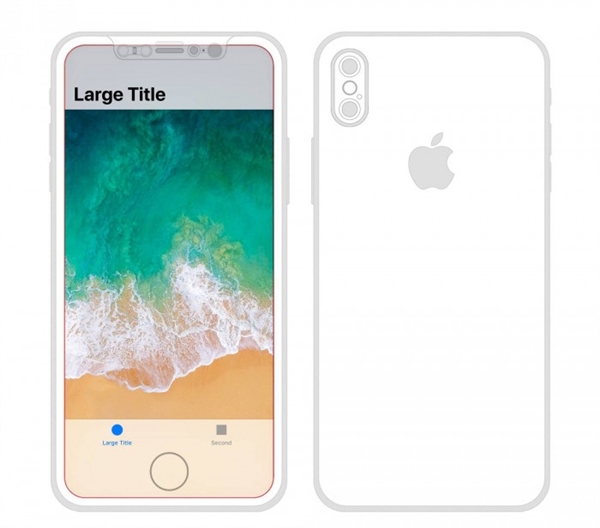 iPhone 8全面屏詳細(xì)揭秘:6.6英寸Plus版是蘋果隱藏驚喜