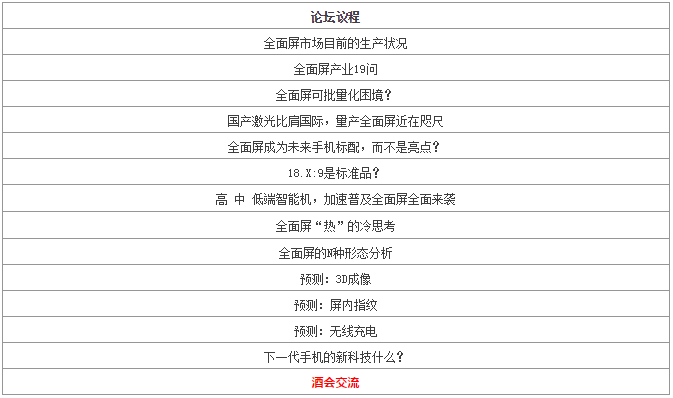9月8日第2季“全面屏”全面來襲高峰論壇之百億產(chǎn)業(yè)資金助推全面屏產(chǎn)業(yè)升級(jí)