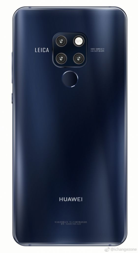 華為Mate 20系列曝光：iPhone XS的唯一對(duì)手？