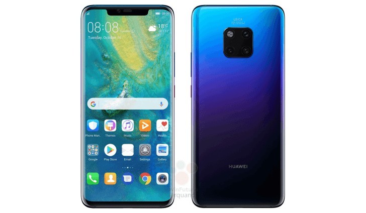 華為Mate 20 Pro引全球關(guān)注 德國(guó)媒體曝光部分細(xì)節(jié)