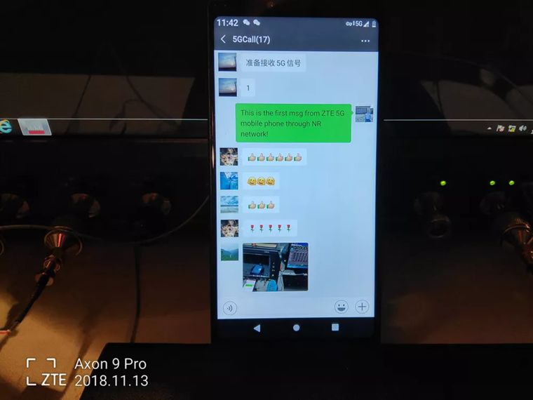 2019年上半年發(fā)布5G終端 中興宣布成功實現(xiàn)5G呼叫、上網(wǎng)和微信收發(fā)