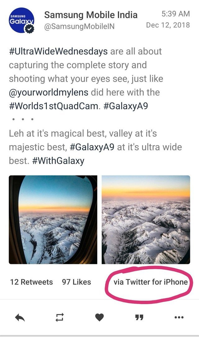 尷尬了！曝三星社交團隊用蘋果iPhone推廣Note 9