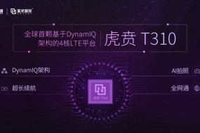 紫光展銳推出全球首款基于DynamIQ架構(gòu)的4核 LTE芯片平臺(tái)—虎賁T310