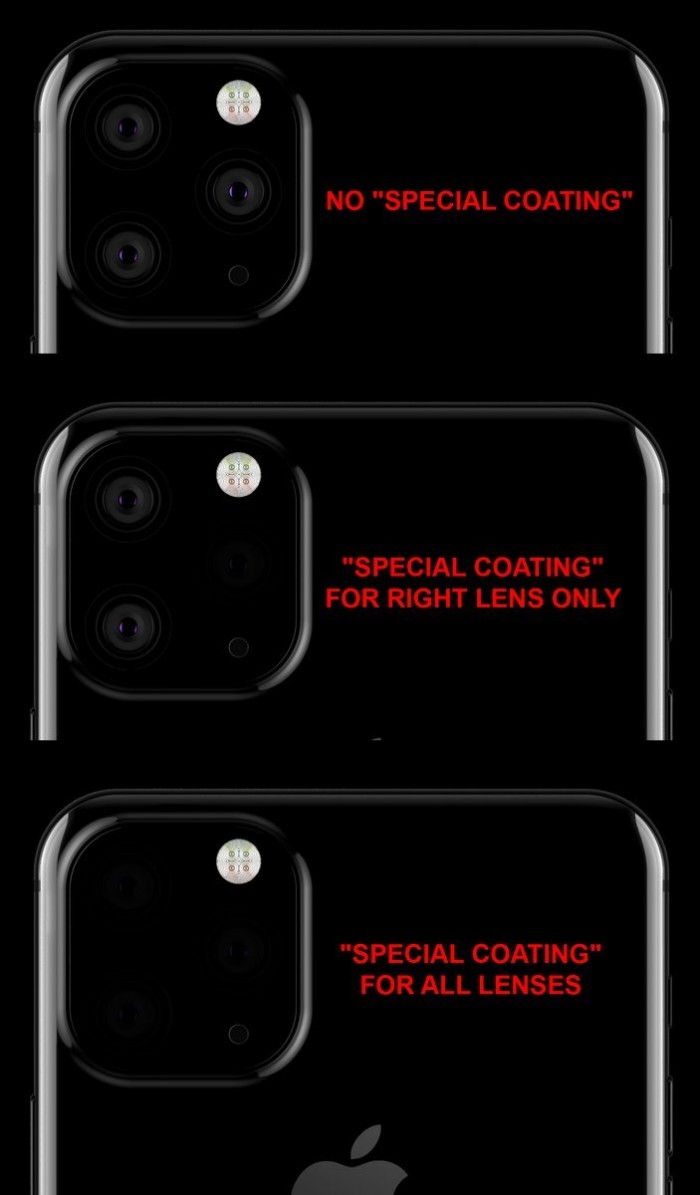 iPhone 11攝像頭將采用黑色涂層技術？看起來并非如此