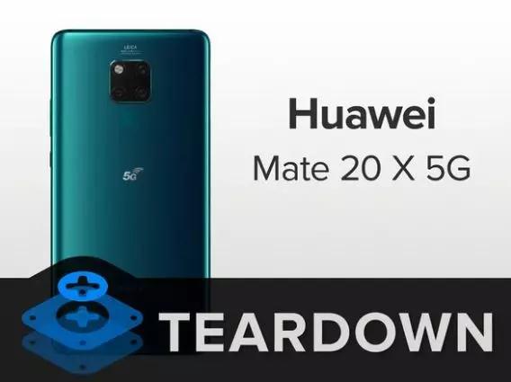 華為Mate 20X 5G版首次拆解:內(nèi)附供應商名單