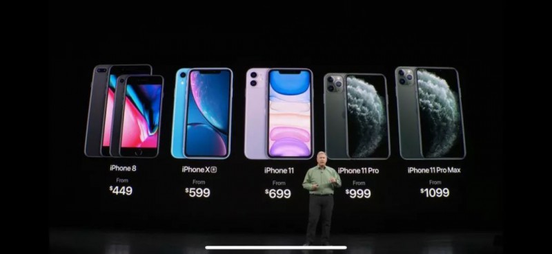 2019新款iPhone 11系列發(fā)布，最高12699元，9月20日開售