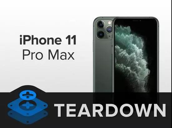 拆解iPhone11 Pro Max:核心供應商曝光