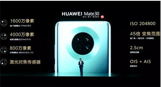 華為第二代5G手機(jī) Mate30系列國(guó)內(nèi)發(fā)布 售價(jià)3999元起